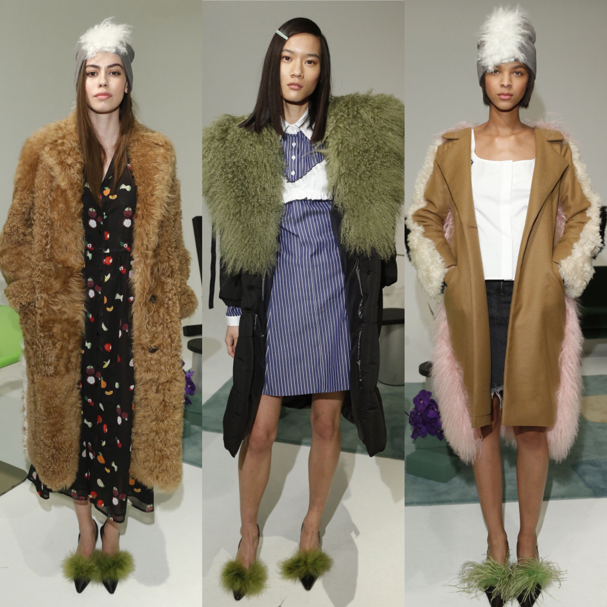 SANDY LIANG sandy liang fw17 nyfw